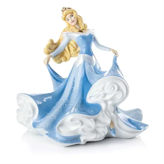 Disney English Ladies: Aurora in Blue Figurine {1}