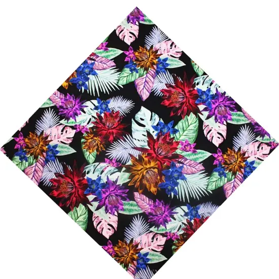 Floral Paradise Printed Spandex {4}