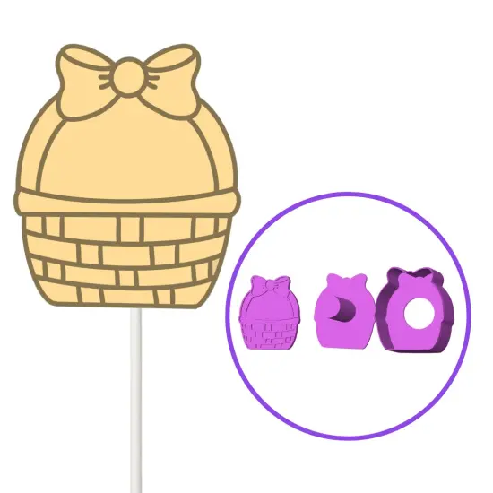 Easter Basket Cake Pop Mold {1}