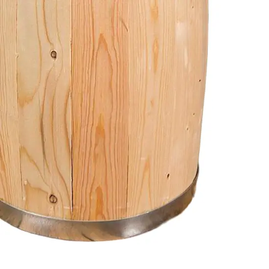 Claeys Old-Fashioned Rustic Pine Wood Multi Use Candy Keg 12.5" x 18" {3}