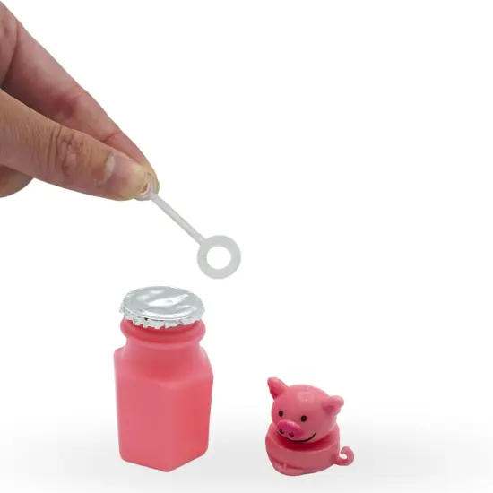 4E's Novelty 12 Pack Farm Animal Bubbles Party Favors - Barnyard Farm Animal Bubbles, Farm Party Favors {2}