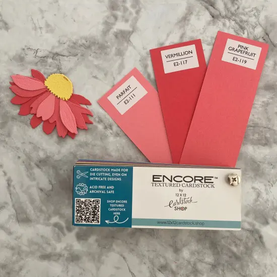 PARFAIT - Textured 12x12 Cardstock - Encore Paper {4}