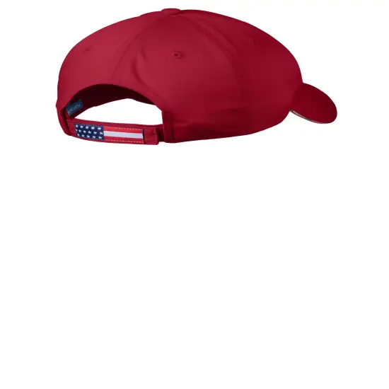 Port Authority&reg; Americana Flag Sandwich Cap Oyster {7}