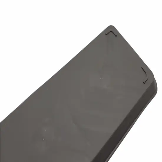 Handy Housewares 15" x 4" Narrow Ribbed Rubber Dish Drying Mat, Great on Your Kitchen Counter for Drying Stemware, Mugs Red {4}