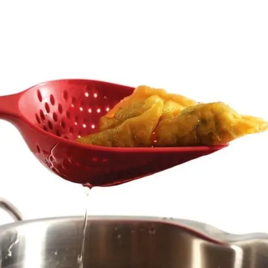 Norpro Large Heat-Resistant Scoop Colander - Strain Berries, Pasta, Eggs and more! {3}