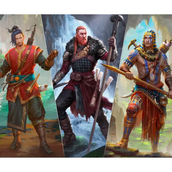 Funforge: Monumental Duel - Exploration - Civilization Deck-Building Board Game, Strategy Game, Combine Or Standalone, Ages 10+, 2 Players, 60-90 Min {5}