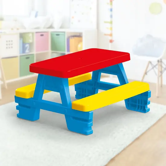 Dolu Toys - Children's Picnic Table With 4 Benches {4}