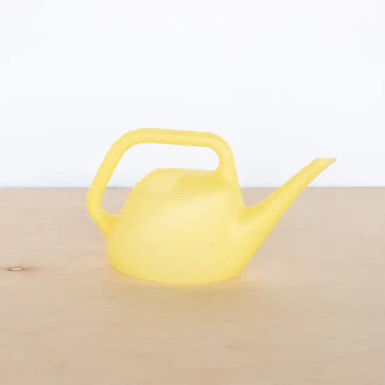 Bloem Translucent Watering Can: 0.4 Gallon - Goldfinch Yellow - Resin, Indoor and Outdoor Use, Gardening, Small Watering Can For Small Space Use {3}