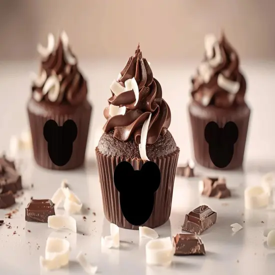 500 Mouse Head Stickers Mouse Themed Birthday Party Supplies {5}