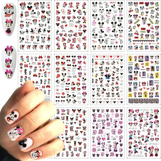 Cartoon Nail Art Stickers {1}