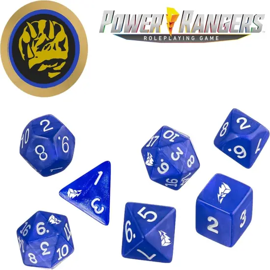 Power Rangers Roleplaying Game Dice- Blue {3}