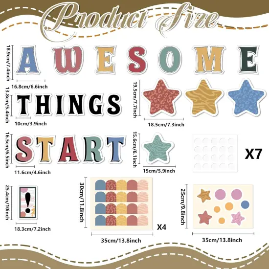 Classroom Bulletin Board Decoration Set - WIld {2}