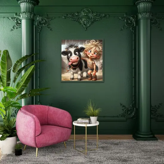 5D Cow Diamond Art Kits for Adults,(30 * 30cm) {5}