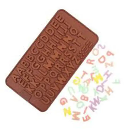ABC Silicone Mold Flexible Alphabet Candy & Jelly Mold for DIY Treats {5}