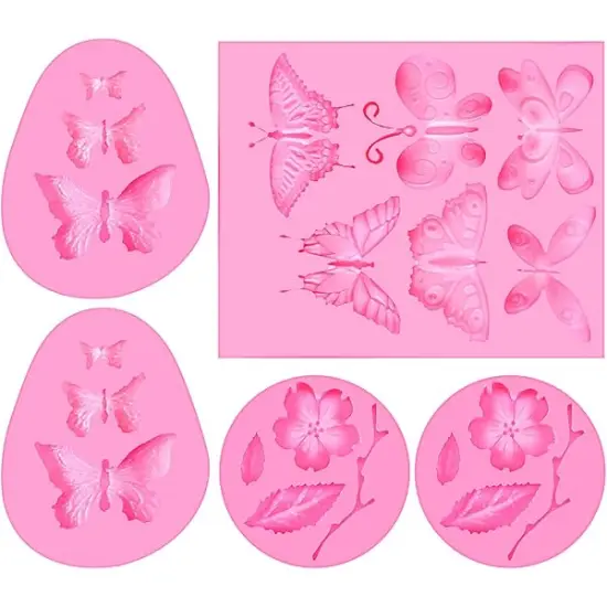Multi‑Use Butterfly Craft Mold Food Grade Silicone {2}