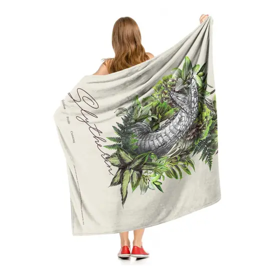 Warner Brothers Harry Potter Houses Silk Touch Throw Blanket Slytherin {3}