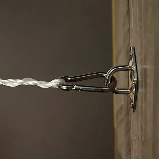 Silver Stainless Steel Triangle Sun Shade Sail Installation Tools Home Supplies {4}