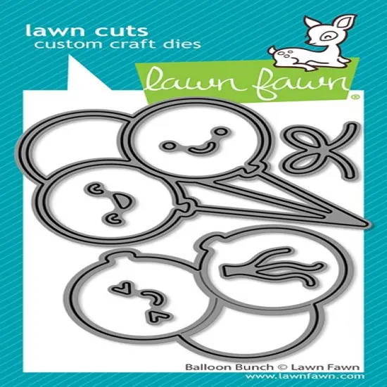 Lawn Cuts Custom Craft Die-Balloon Bunch {1}