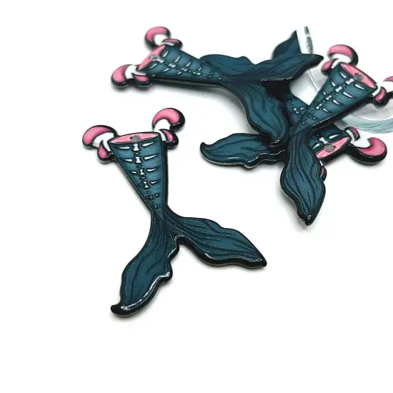 Spooky Summer Mermaid Tail Charms {1}
