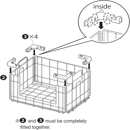 IRIS USA Wire Basket for Pantry Organizers and Storage, 2 Pack, Potato and Onion Storage {4}
