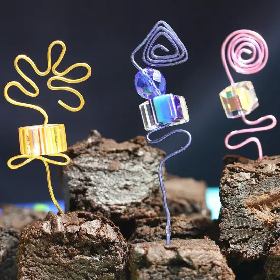 The Beadsmith 12-Gauge Anodized Aluminum Wire for Jewelry Making, Metal Wire for Wrapping Gold {6}