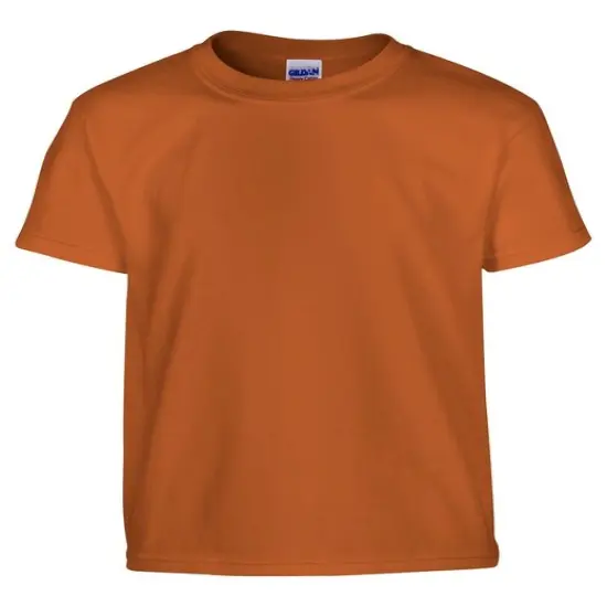 Gildan&reg; Youth Heavy Cotton Short Sleeve Crew Neck T-Shirt TEXAS ORANGE {1}