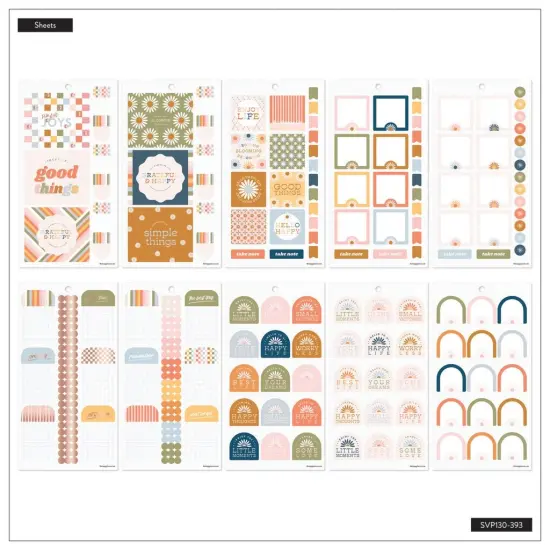 Happy Planner Sticker Value Pack 30/Sheets-Simple Joys {5}