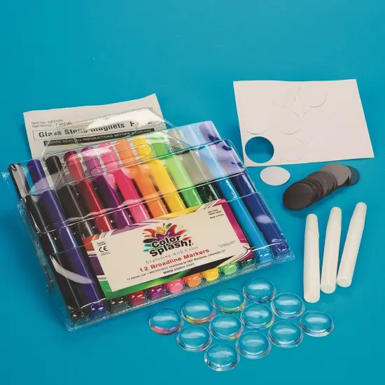 Acrylic Stone Magnet Craft Kit (Pack of 12) {3}