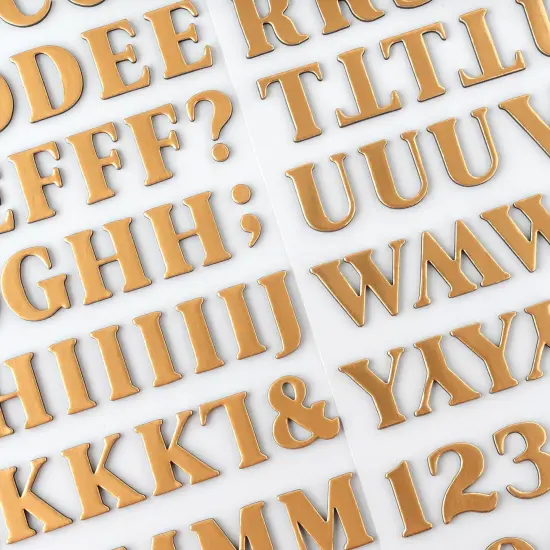 Bo Bunny Charmed Chronicles Thickers-Alphabet {4}