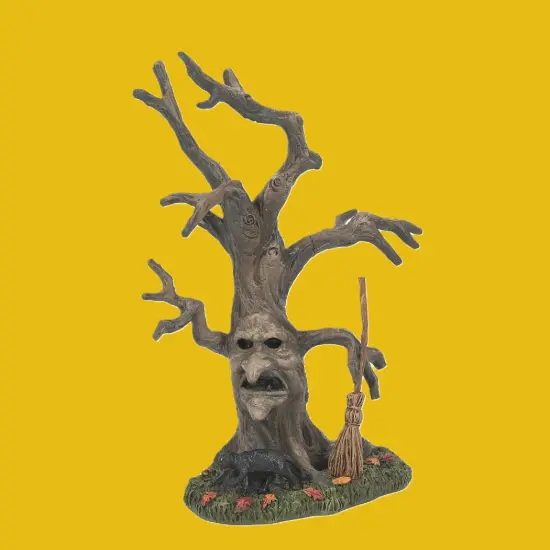 Department 56 Department 56 Village HalloweenAccessories Scary Witch Tree #6011473 Brown {4}