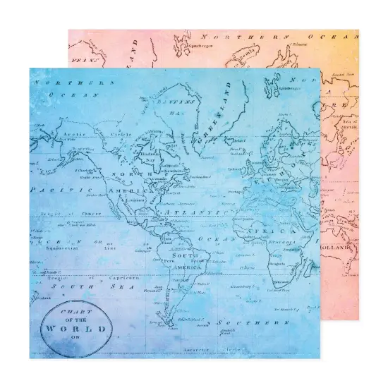 Paige Evans Adventurous Double-Sided Cardstock 12"X12" {2}