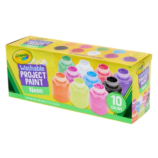 Neon Paint Set, 2oz., Set of 10 {1}