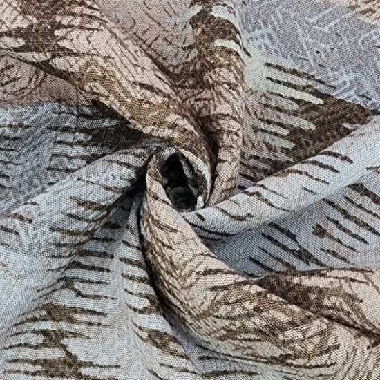1 Yard Lightweight Dune Rayon Crinkle Fabric for Dresses Skirts Blouses Draping 50/52 Inch Width {1}