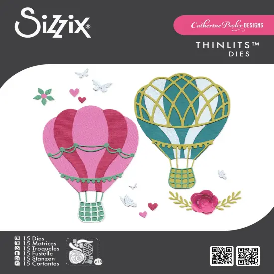 Sizzix Thinlits Die Set 15/Pkg by Catherine Pooler-Floating Fancy {1}