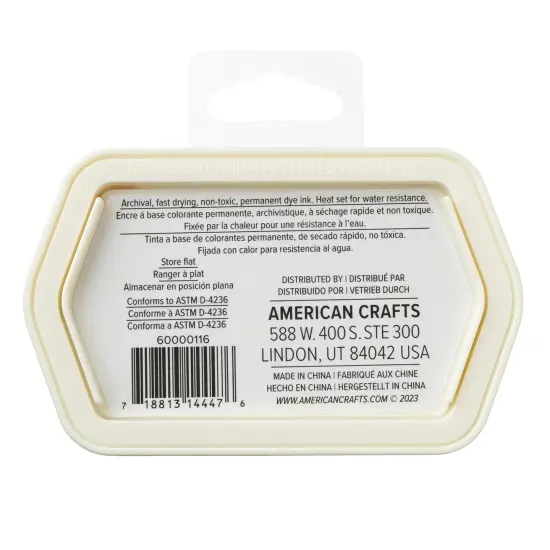 We R Stamping Dye Ink Pad-Black {3}