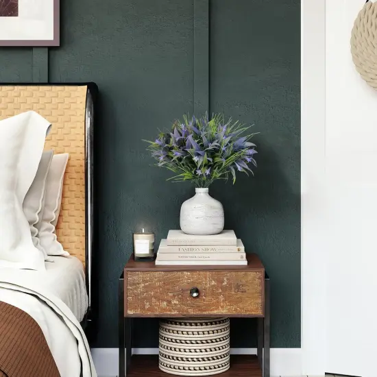 8 Bundles Artificial Plants Bushes {3}