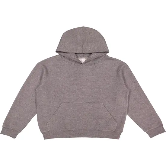 LAT&reg; Youth Pullover Fleece Hoodie GRANITE HEATHER {1}