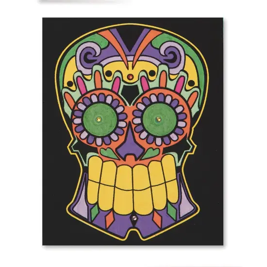 Velvet Art Skull Posters (Pack of 24) {6}