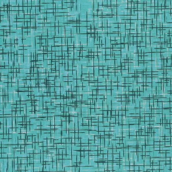 Mook Fabrics Linen Look Cotton Fabric [108 in. Wide] - By The Yard Dusty Turquoise {1}