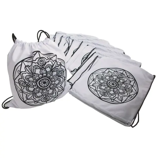 Velvet Art Mandala Backpack (Pack of 12) {1}