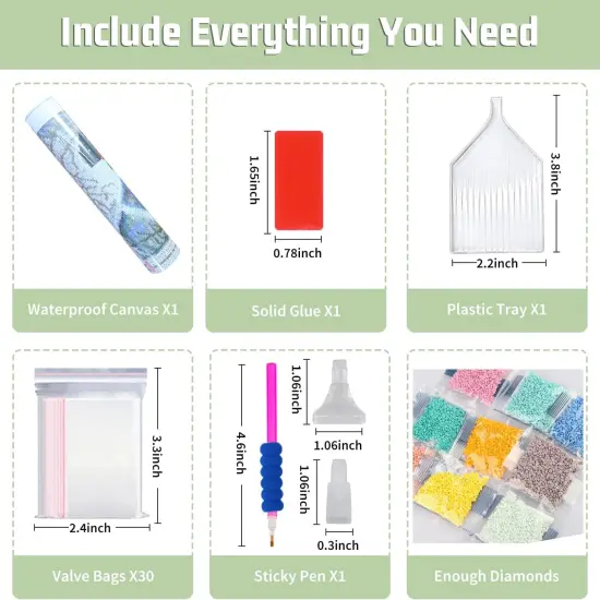 Aurora Diamond Painting Kits for Adults {4}