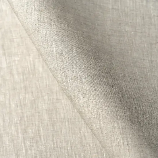 1 Yard Light Mixed Natural Washed Pure Linen Fabric Midweight 2 Tone 60 Inches Wide {1}