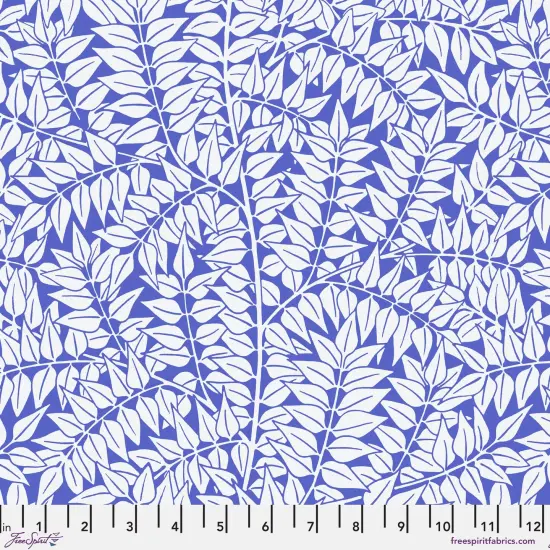 Branches in Blue (pwkw009.blue) | Kaffe x Morris and Co. | The Original Morris & Co | Free Spirit {1}
