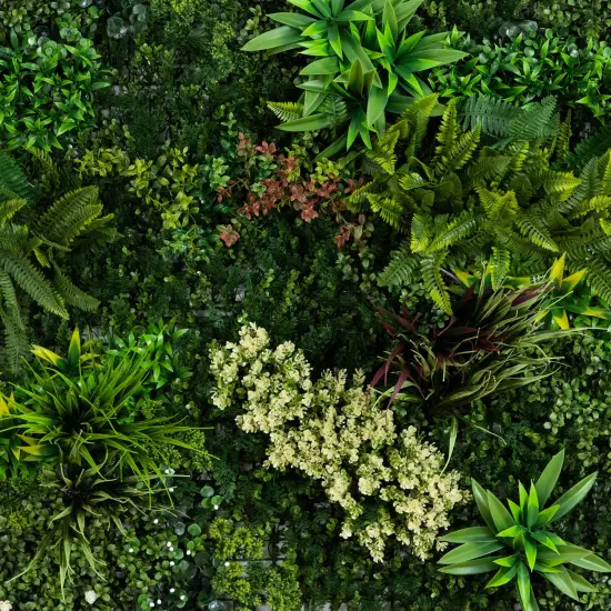 Nearly Natural Amazon Rainforest Artificial Living Wall Panel - 40" - Green {7}