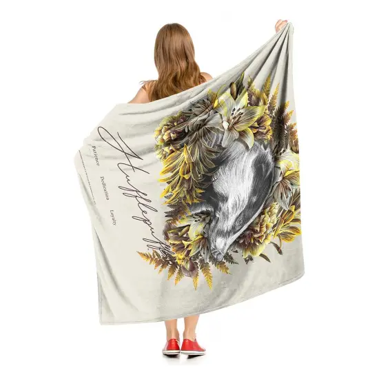 Warner Brothers Harry Potter Houses Silk Touch Throw Blanket Hufflepuff {5}