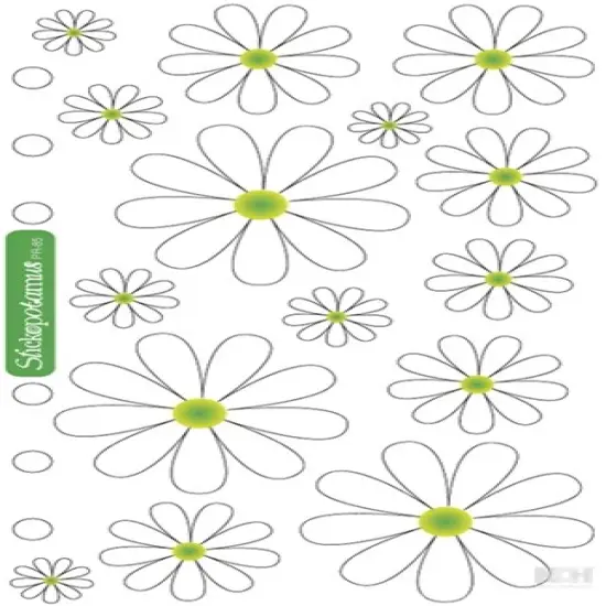 Sticko Daisy Stickers {1}