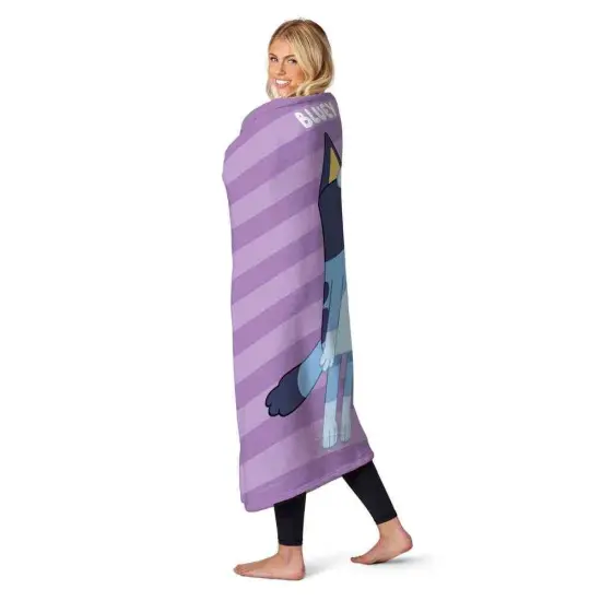 Bluey Roll Call Silk Touch Throw Blanket 50&times;60 Inches Chloe {7}