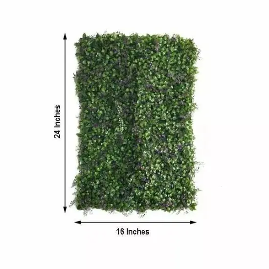 11 sq ft Green Large Boxwood Leaves 11UV Protected Wall Backdrop Panels Wedding {3}