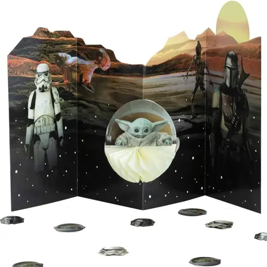 Star Wars Mandalorian The Child Table Decorating Kit {1}