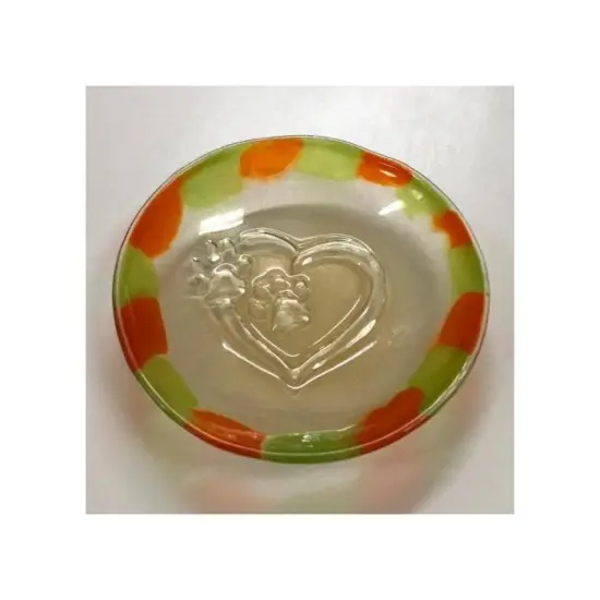 Dog Bowl Glass Fusing Kiln Mold 8" {2}